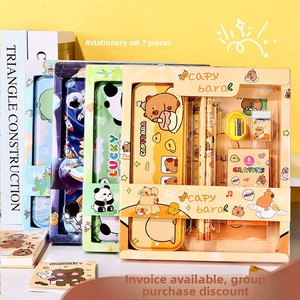 Set <span class=keywords><strong>de</strong></span> Papelería Pequeño <span class=keywords><strong>para</strong></span> Estudiantes, Regalo <span class=keywords><strong>de</strong></span> Regreso a Clases con Diseño <span class=keywords><strong>de</strong></span> Dibujos Animados, Bolsa <span class=keywords><strong>de</strong></span> Regalo <span class=keywords><strong>para</strong></span> Niños <span class=keywords><strong>de</strong></span> <span class=keywords><strong>Primaria</strong></span>, Primer Grado, <span class=keywords><strong>para</strong></span> Caja <span class=keywords><strong>de</strong></span> Regalo - Product Image 1