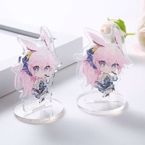 Percolour Sets de porte-clés photo numérique vierges en acrylique pour mini-album DIY, et standees holographiques transparents sur le thème de l'anime - Product Image 1