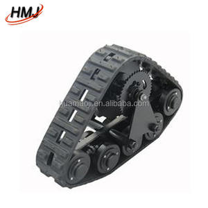 360mm système de chenille En Caoutchouc de véhicule de plage, les chenilles en caoutchouc pour VTT/UTV/<span class=keywords><strong>DTV</strong></span> - Product Image 1