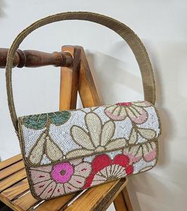 Bolso Bandolera Geométrico de Cuero Genuino Hecho a Mano para Mujer, Correa Ajustable, Impermeable, con Múltiples Bolsillos - Product Image 1