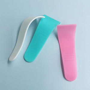 Crèmes dépilatoires outil d'épilation à la cire masque en plastique grattoir applicateur d'épilation à la cire spatules d'épilation - Product Image 5