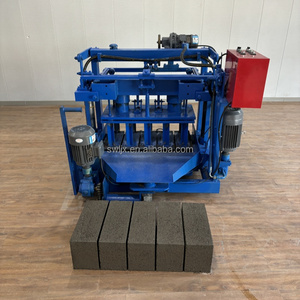 Loại tiết kiệm lao động áp dụng công nghệ tạo hình áp suất cao bán tự động thủy lực tự động đi Bộ máy làm gạch - Product Image 3