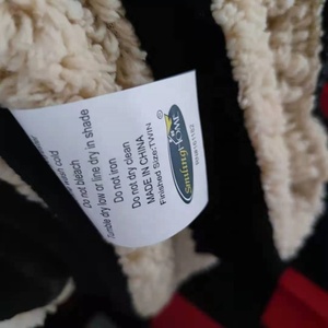 Sang Trọng Màu Xanh Hải Quân Vua Giường Phòng Set Borrego Chăn Sherpa Đặt Thanh Lịch <span class=keywords><strong>Comforter</strong></span> Bìa - Product Image 4