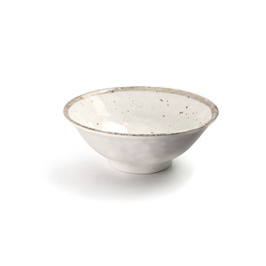 Ciotola Conica in Ceramica Bianca, Piccola Ciotola per Servire - Product Image 1