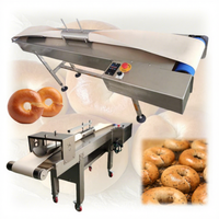 Yüksek verim Donut yapma makinesi Bagel otomat otomatik çörek kalıplama makinesi
