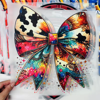 Étiquettes personnalisées de transfert par presse à repasser sur vinyle, impression d'autocollant de transfert de chaleur DTF sur sac de t-shirt