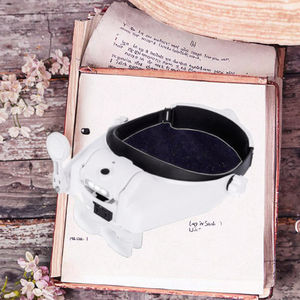 <span class=keywords><strong>Loupe</strong></span> de bandeau de charge USB avec 31 types de multiples et trois lampes LED <span class=keywords><strong>Loupe</strong></span> de lecture de <span class=keywords><strong>presbytie</strong></span> pour les aînés - Product Image 3