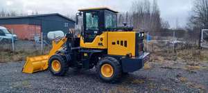 Usine directe nouvelle mini 4x4 3Ton chargeuse sur pneus HW930 5 tonnes moteur nominal 1 an de garantie PLC avant pompe à godet engrenage de boîte de vitesses - Product Image 2