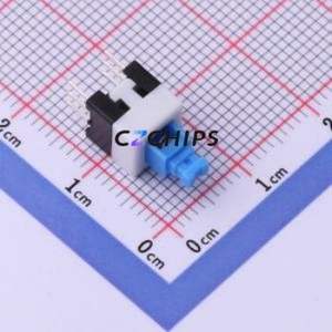 PB-22E70-S-E Push Button Switch Through hole Component (THT) Switch Self-Locking 2.5N - Product Image 1