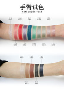 Cosméticos-sombra de ojos, maquillaje, Etiqueta Privada, paleta de sombra de ojos individual - Product Image 4