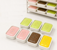 Coffret de jouets anti-stress en PU à récupération lente, simulation de crème glacée et gâteau, jouet de décompression souple unisexe, 14 ans et plus, vente en gros