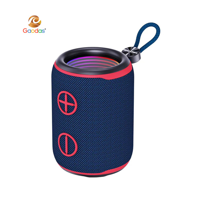 Party Small Wireless Speaker 360 Degree Stereo Subwoofer Waterproof with RGB Lighting 10W Mini Portable BT Speaker