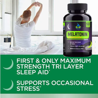 Complexe Naturel de Mélatonine, Magnésium et Vitamines – Complément Sommeil 100mg 500mg – Capsules Végétaliennes de Mélatonine en Gros de Chine
