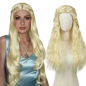 FH venta al por mayor Cosplay diadema peluca P15295 613 <span class=keywords><strong>princesa</strong></span> rubia peluca larga sintética Cosplay resistente al calor peluca sintética Premium - Product Image 1