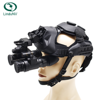 Jumelles de vision nocturne étanches LinduNV 1X LD-NVG31, kit de boîtier sans tubes