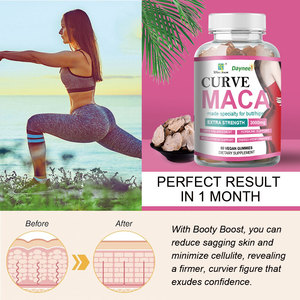 Gummies OEM Curves Maca pour l'agrandissement des fesses et des seins, pour des fesses volumineuses - Product Image 3