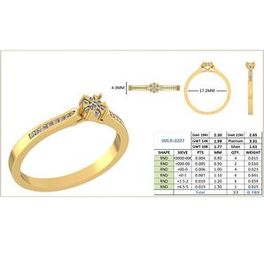 Anillo minimalista de joyería fina para hombre, corte de cojín, Diamante Chapado en rodio, materiales de primera calidad diseñados con sofisticación duradera - Product Image 4