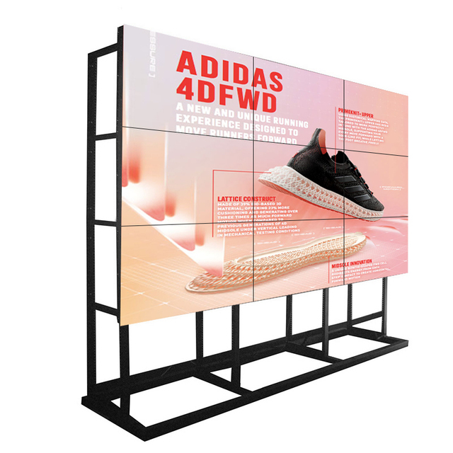 Wall Mount Splicing Screen 3.5mm Bezel 46 49 55 Inch Hd Interactive Lcd Video Wall