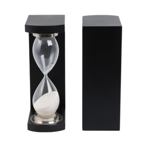 Fermalibri Decorativi a Clessidra con Cornice Nera Moderna per Libreria, Scrivania, Arredo Ufficio - Eleganti Supporti per Libri e Accessori per Scaffali - Product Image 5
