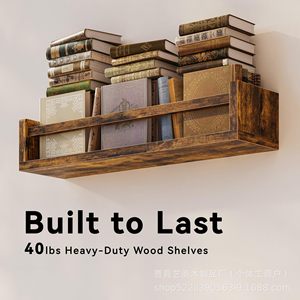 <b>Wall</b> <b>Mounted</b> Wooden Spice Rack 3 Tier Large Capacity Kitchen Storage <b>Shelf</b> For Condiments And Pantry Items - Product Image 4