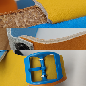 รองเท้าแตะสำหรับเด็กมีสายรัดปรับระดับได้สองชั้นพื้นรองเท้ากันลื่นและด้านบนทำจาก PU - Product Image 5