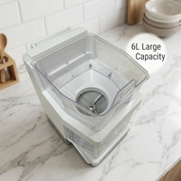 Nouveau Broyeur à Glace Électrique Automatique Domestique Amélioré 8kg - Design Élégant, 110V/220V en option, Vente Directe Usine