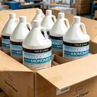 Monomère acrylique professionnel EMA pour ongles, liquide, saveur Océan, non-jaunissant, logo personnalisé, 1 gallon, vente en gros, fourniture en vrac pour salon