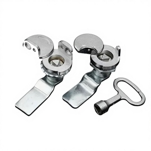 FS2186 MS705-3A Cerradura de leva de cuarto de vuelta tubular de metal con perilla de ala y gancho para armarios y cajas, tipo conector, precio - Product Image 3