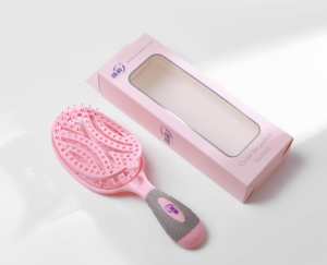 แปรงผมดีไซน์ใหม่ สีสันสดใส วัสดุ ABS พร้อม TPR กันน้ำ กันลื่น ขายดี คุณภาพสูง สำหรับใช้ในบ้านและร้านเสริมสวย - Product Image 2