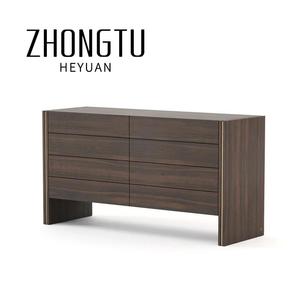 Meubles <span class=keywords><strong>de</strong></span> chambre à coucher italiens 6 Commode <span class=keywords><strong>de</strong></span> luxe en bois massif <span class=keywords><strong>Rangement</strong></span> au design moderne Tiroirs d'entrée Organisateurs d'armoires - Product Image 2