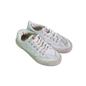 Zapatillas Deportivas Gracer de Lona con Cordones, Blancas, de Caña Baja, Casuales, para Mujer, Cómodas, Transpirables, Ligeras, con Forro de Algodón - Product Image 6
