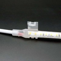 Connecteur de bande LED en gros 10 mm 2 broches sans soudure à connexion rapide, sans outil, pour extension de lumière flexible monocolore