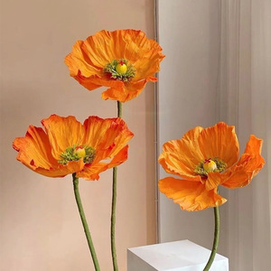 Arreglos Florales Gigantes de Papel para Escaparates y Fiestas, Flor Artificial Gigante de Amapola - Product Image 4