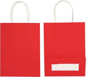 Bolsas de Papel Kraft Marrón de Lujo con su Propio Logotipo, Empaque de Papel Artesanal Personalizado de Alta Calidad para Pasteles, Impresión Flexográfica Reciclada - Product Image 3
