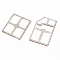 Écran de protection RF EMI en métal pour composants électroniques de circuits imprimés, fabriqué par poinçonnage progressif de précision, sur mesure OEM