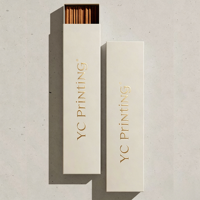 Boîtes à encens personnalisées imprimées à la main, en carton rigide de luxe, avec tiroir coulissant, emballages pour boîtes d'allumettes