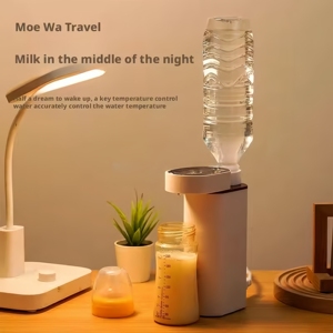 Dispensador de Agua Eléctrico Portátil de Plástico para Escritorio, Bomba Automática Independiente de Agua Fría y Caliente para Uso Doméstico y Hotelero - Product Image 4