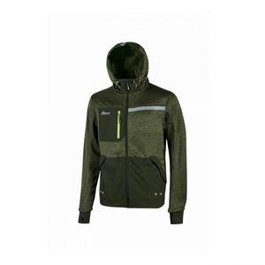 U-POWER-Sweat-shirt de travail vert foncé Galaxy FU275DG-XL-EAN 8033546498552 WORK HOODIES - Product Image 1