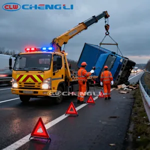 Camion de dépannage FAW, camion de remorquage lourd, véhicule de dépannage durable pour les opérations de remorquage et de sauvetage - Product Image 4