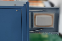 Horno de Mufla de Alta Temperatura, Horno Eléctrico de Laboratorio con Controlador Programable, Cámara de Fibra Cerámica para Sinterización