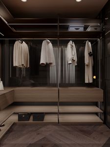 YK dễ dàng lắp ráp tủ quần áo bằng nhôm gấp gọn <span class=keywords><strong>8</strong></span> cửa trượt bàn trang điểm phòng ngủ bằng gỗ gương cho nhà xưởng - Product Image 5