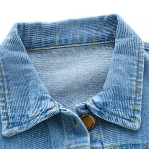 Vestes en <span class=keywords><strong>jean</strong></span> pour enfants, garçons et filles, manteau décontracté à manches longues, vêtements d'extérieur d'automne - Product Image 4