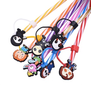 หมวกฟางฮาโลวีนขายส่งยอดนิยม ขนาด 10 มม. ฝาครอบป้องกันฝุ่นแบบ PVC สำหรับงานปาร์ตี้ ปลั๊กกันฝุ่นสำหรับหลอดดูดน้ำ ฝาครอบซิลิโคนตกแต่ง - Product Image 2