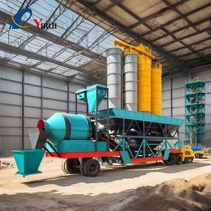 Planta Mezcladora de Concreto Móvil Eléctrica YHZM120 con Motor PLC para Minería, Metalurgia, Carreteras y Puentes, Envío Exprés con Garantía de Un Año - Product Image 5