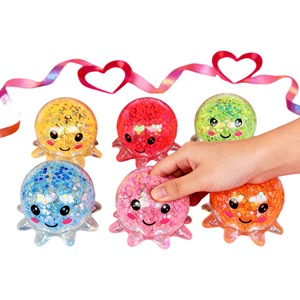 Pelota Antiestrés de Pulpo, Divertida y Suave, Juguetes para Aliviar el Estrés, Pelotas para Apretar, para Terapia de Manos - Product Image 5