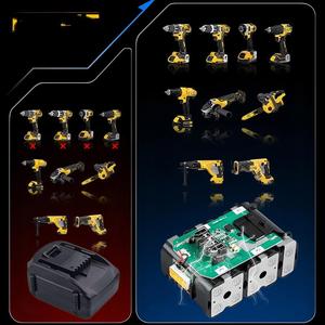 Batería Dewalt <span class=keywords><strong>20V</strong></span> 18650 Celdas DCB184 DCB200 Recargable para Herramienta Eléctrica 5000mAh 6000mAh Venta Directa de Fábrica - Product Image 5