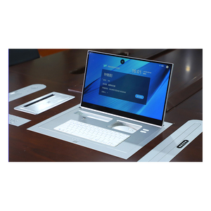 Jgst Aangepaste Ultra-Slanke Anti-Pinch Verborgen Lcd Monitor Flip Up Lift Mechanisme Intrekbare Pop-Up Lift Monitor Voor Conferentie - Product Image 3