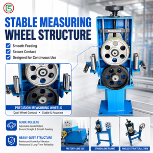 New <strong>Cable</strong> Manufacturing Equipment Rope Wire Length Meter Counter Measured Length <strong>Cable</strong> and <strong>Cable</strong> Length Measuring Device - Product Image 4