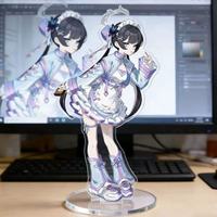 Kotak Kolaborasi Periferal Anime Feixiao Shunsha Lingliqing Ornamen Meja Cantik Buatan Tangan Hadiah Koleksi