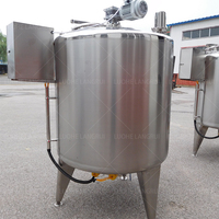 Pot de pasteurisation 300l Pâte de fruit liquide Pasteurisateur de lait d'oeuf Beurre pasteurisé